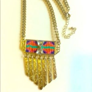 Multicolor Statement Necklace